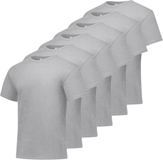 HOTHanes Men's T-Shirt Pack - 4 or 6 Pack - Essential-T Crewneck Cotton T-Shirts - Everyday Men's Clothing - Big & Tall