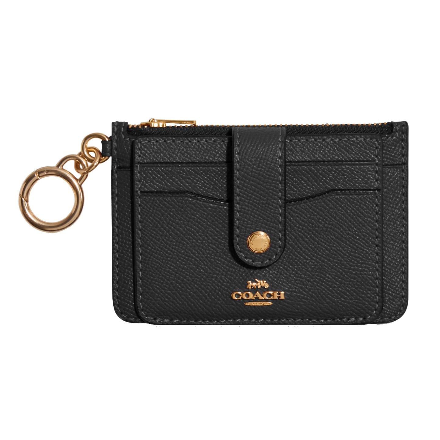 HOTCOACH Crossgrain Leather Attachment Card Case