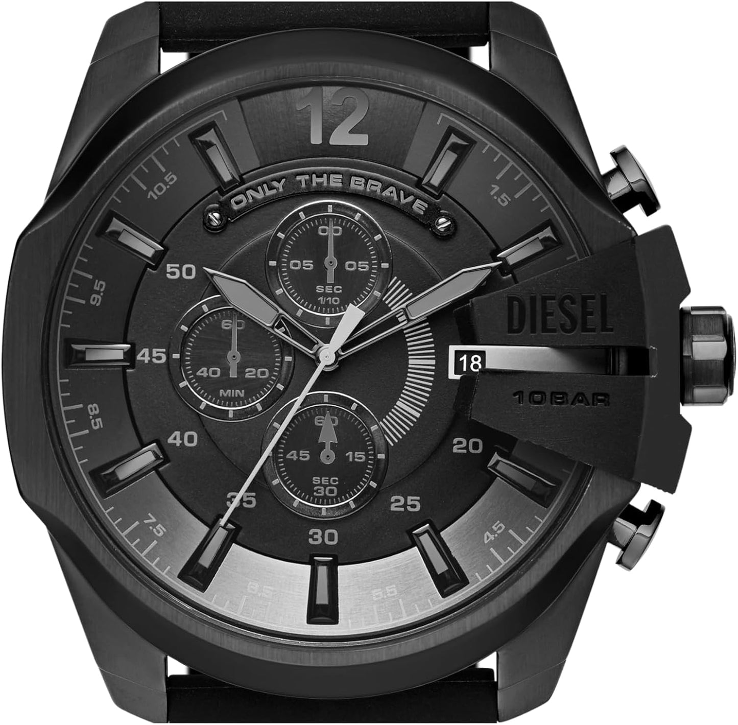 HOTDiesel Mega Chief Watch for Men, Chronograph Men's Watch