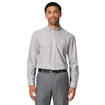 HOTAmazon Essentials Men's Long-Sleeve Pocket Oxford Shirt
