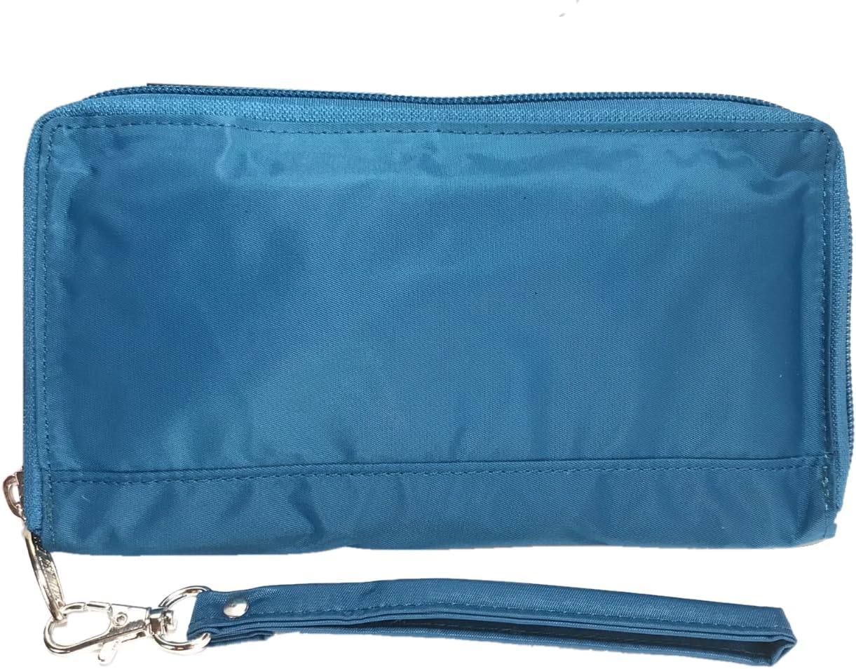 HOTBig Skinny Women's Panther Clutch Slim Wallet, Holds Up to 40 Cards