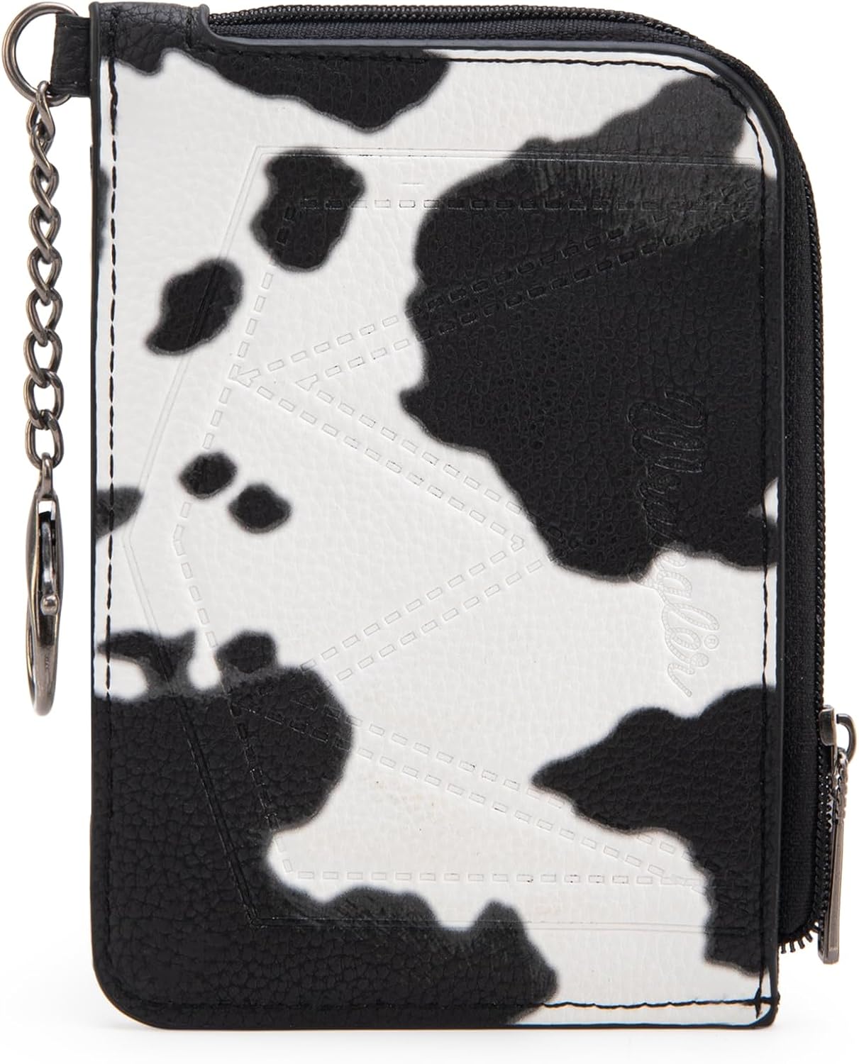 HOTMontana West Wrangler Cow Print Wallets for Women Boho Western Card Holder WG133-W005BK