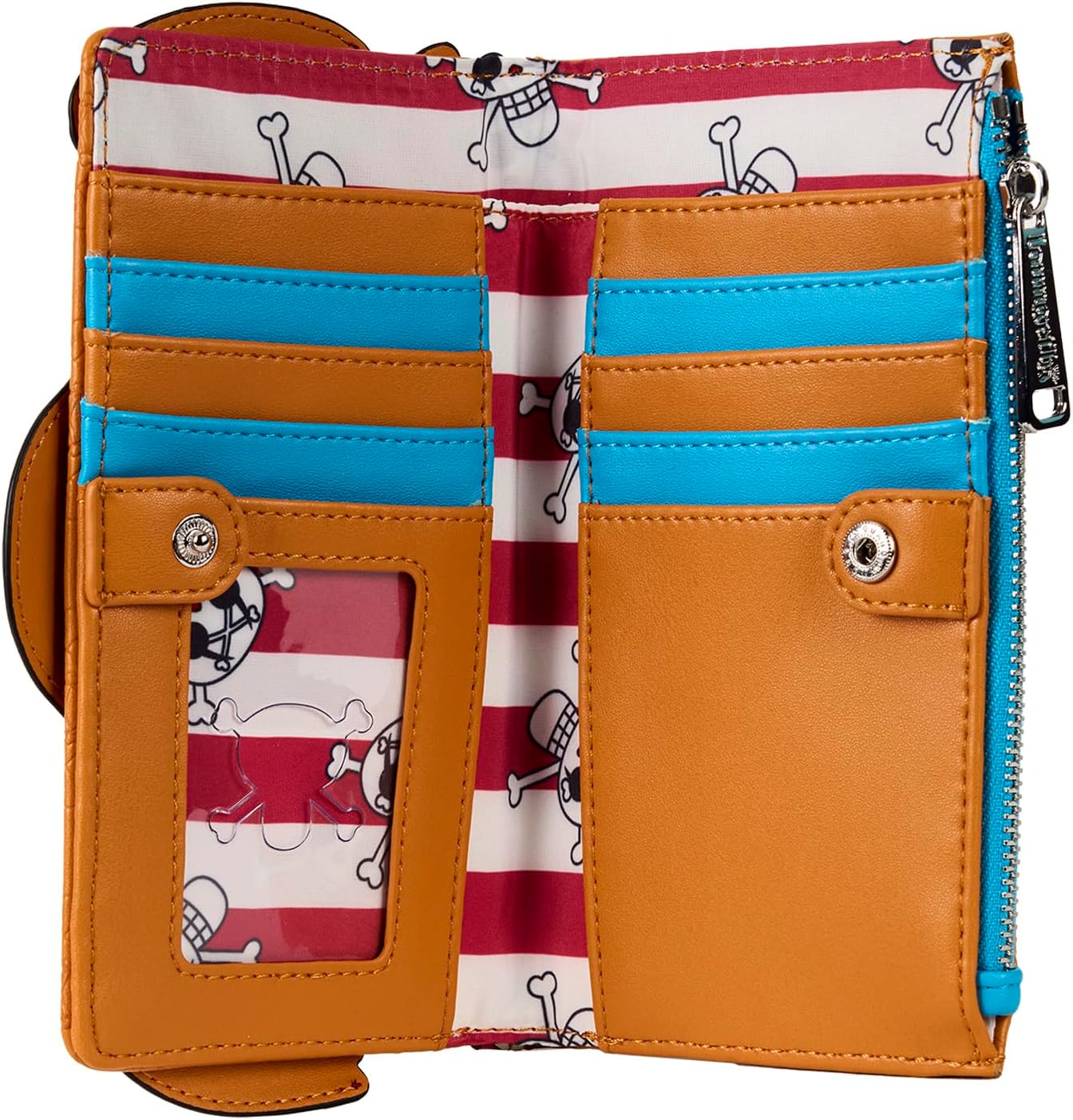 HOTLoungefly One Piece Buggy Cosplay Wallet, Amazon Exclusive