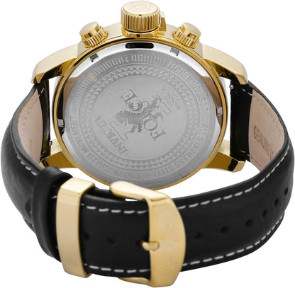 HOTInvicta Men's I-Force Left Handed Quartz Watch with Leather Strap