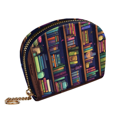 HOTRFID-Blocking Zip Around Wallets for Women with Detachable Wrist Strap,Large Capacity Phone Holder with Card Organizer & Coin Pocket,Brown Highland Cow
