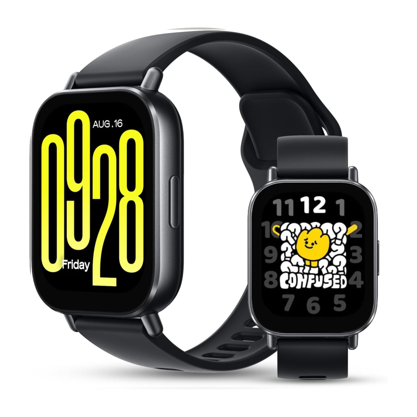 HOTXiaomi Redmi 5 Active Smart Watch, Step Counter Sport Watch for Women Men with 2" LCD Large Display, 140 Sports Modes, 5ATM Waterproof (Active-Matte Silver)