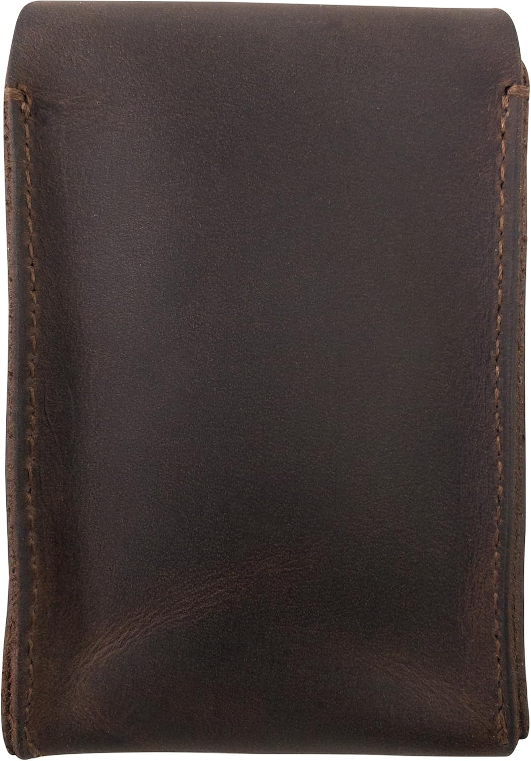 HOTHide & Drink, Classic Case for Playing Cards (Not Included) Secure Storage, Playing Deck Holder, Travel Accessory, Full Grain Leather, Handmade, Bourbon Brown