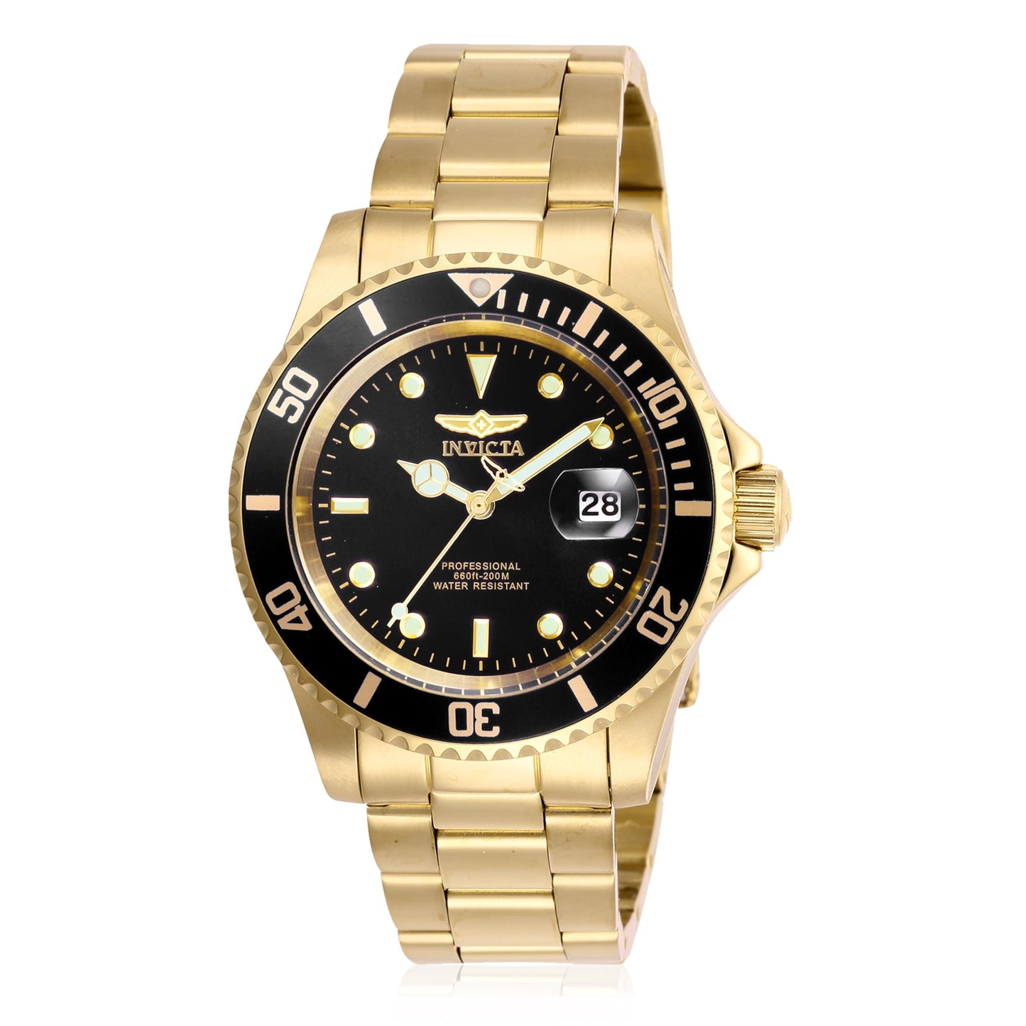 HOTInvicta Men's Pro Diver Quartz Watch with Stainless Steel Strap