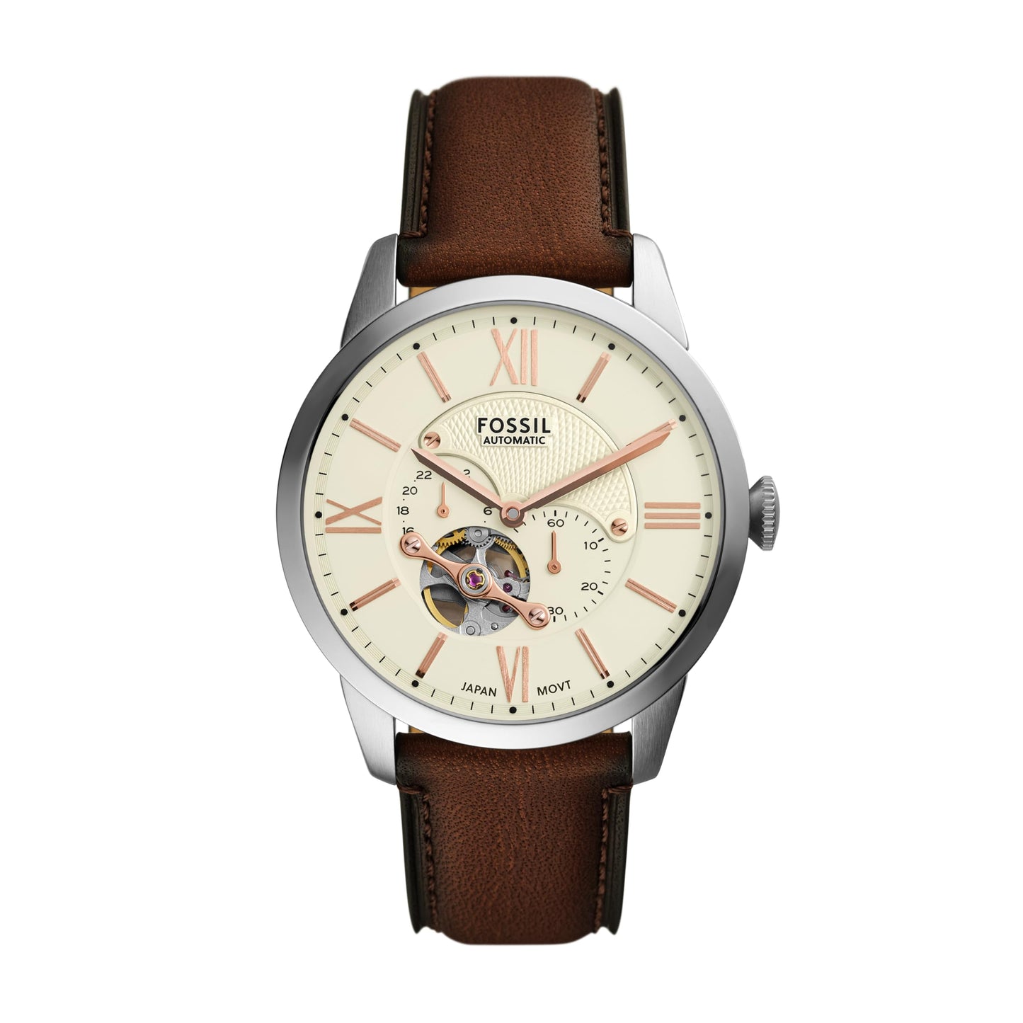 HOTFossil Men's Watch, Townsman Automatic Stainless Steel Watch for Men