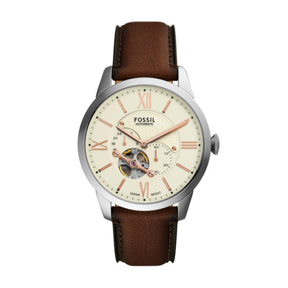 HOTFossil Men's Watch, Townsman Automatic Stainless Steel Watch for Men