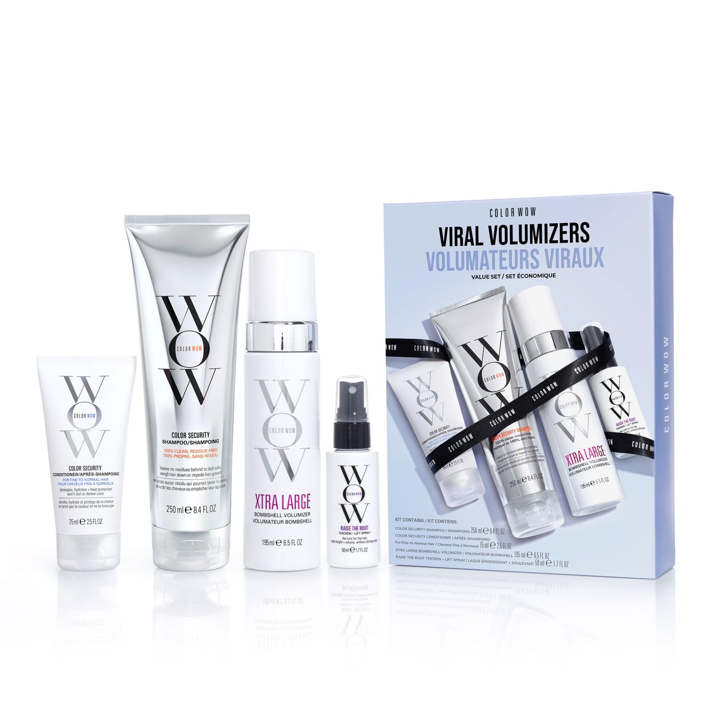 HOTCOLOR WOW Xtra Large Bombshell Volumizer, Alcohol-Free Hair Volumizer for Lasting Volume and Thickness