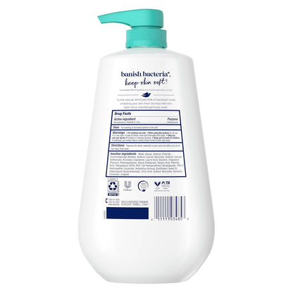 HOTDove 24hr Lotion Antibacterial Body Wash with Pump, 30.6 oz | Eliminates 99% of bacteria while helping protect skin from dryness and leaving skin soft