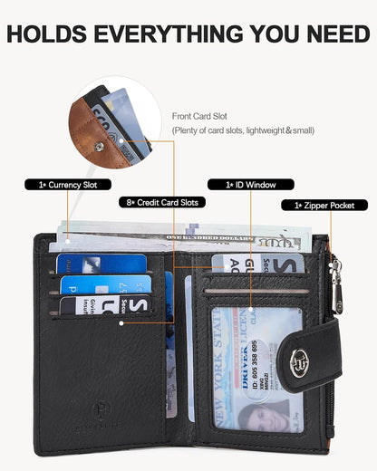 HOTBOSTANTEN Quilted Crossbody Bags for Women ＆ Small Wallet for Women Leather RFID Blocking Card Holder