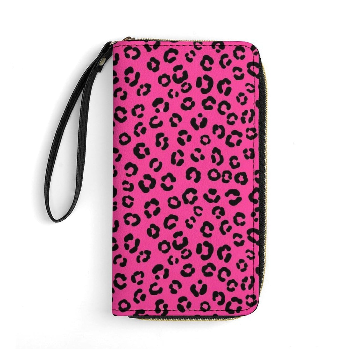 HOTWomen's Wallet Ladies Wristlet, Large Capacity, Zipper Pocket, Perfect for ID Cards, Chicken Cute
