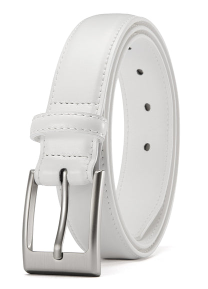 HOTCHAOREN Mens Belts Leather Gift for Men - Ideal Match for Mens Dress Shoes