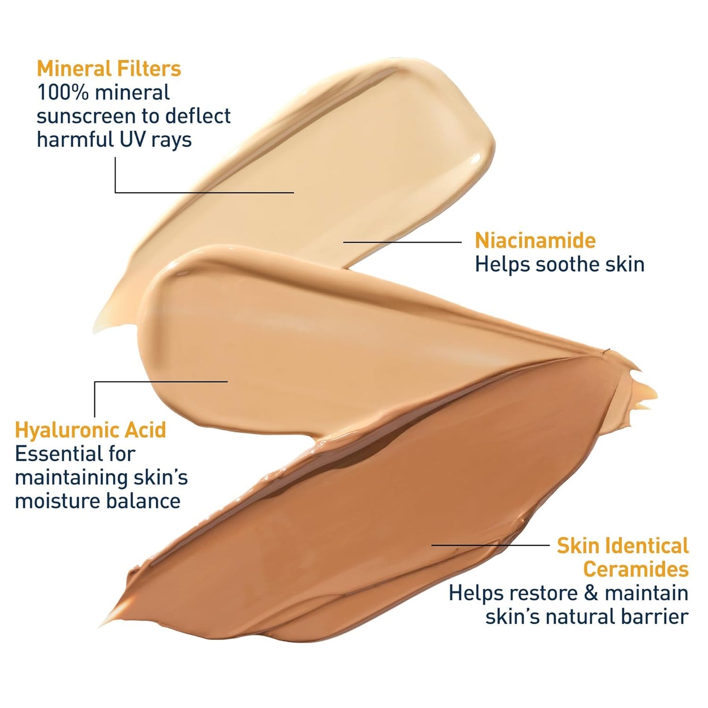 HOTCeraVe Hydrating Mineral Sunscreen SPF 30 with Sheer Tint, Tinted Mineral Sunscreen with Zinc Oxide & Titanium Dioxide, Blends Seamlessly For Healthy Glow, Light, 1.7 Oz