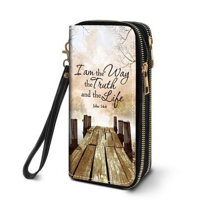HOTWomen's Large Capacity Wallet PU Leather Double Zipper Clutch Purse Multifunctional Wallet with Removable Wristlet Strap for Smart Phone/Coin/Card/Cash, Flower Butterfly