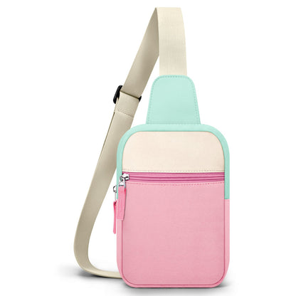 HOTBirthday Gifts for Girls 8-12, Tween Girl Fanny Pack Purse, Trendy Stuff | Back To School Gifts, Preppy Colorblock Design, Adjustable Crossbody Bag, Tween Girls Fashion, Lightweight Travel Essential