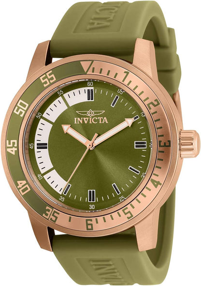 HOTInvicta Men's Specialty Silicone Quartz Watch