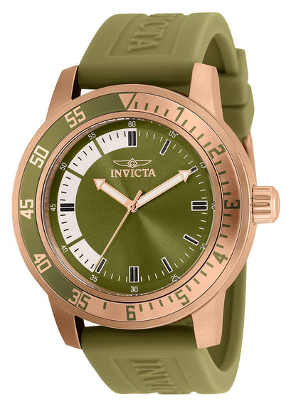 HOTInvicta Men's Specialty Silicone Quartz Watch