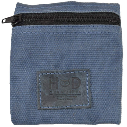 HOTHide & Drink, Water Resistant Waxed Canvas Condom Pouch, Change Valuables Tech Pocket Purse, Classic Partner Gift, Travel & Honeymoon Essentials, Handmade