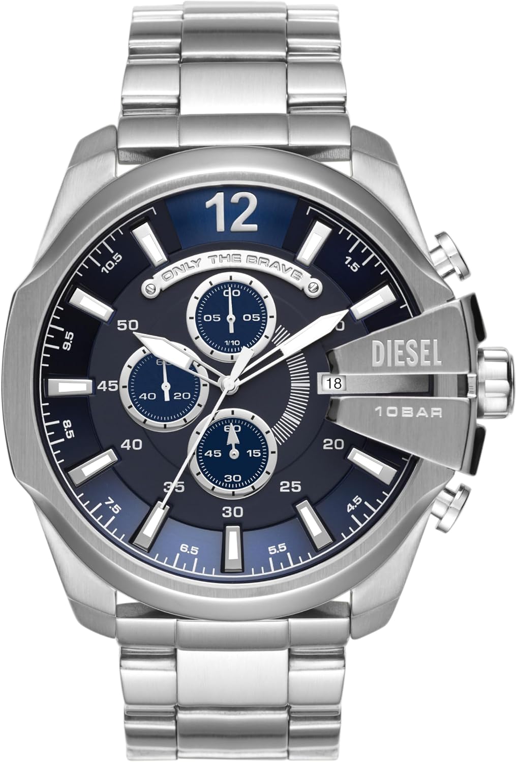 HOTDiesel Mega Chief Watch for Men, Chronograph Men's Watch