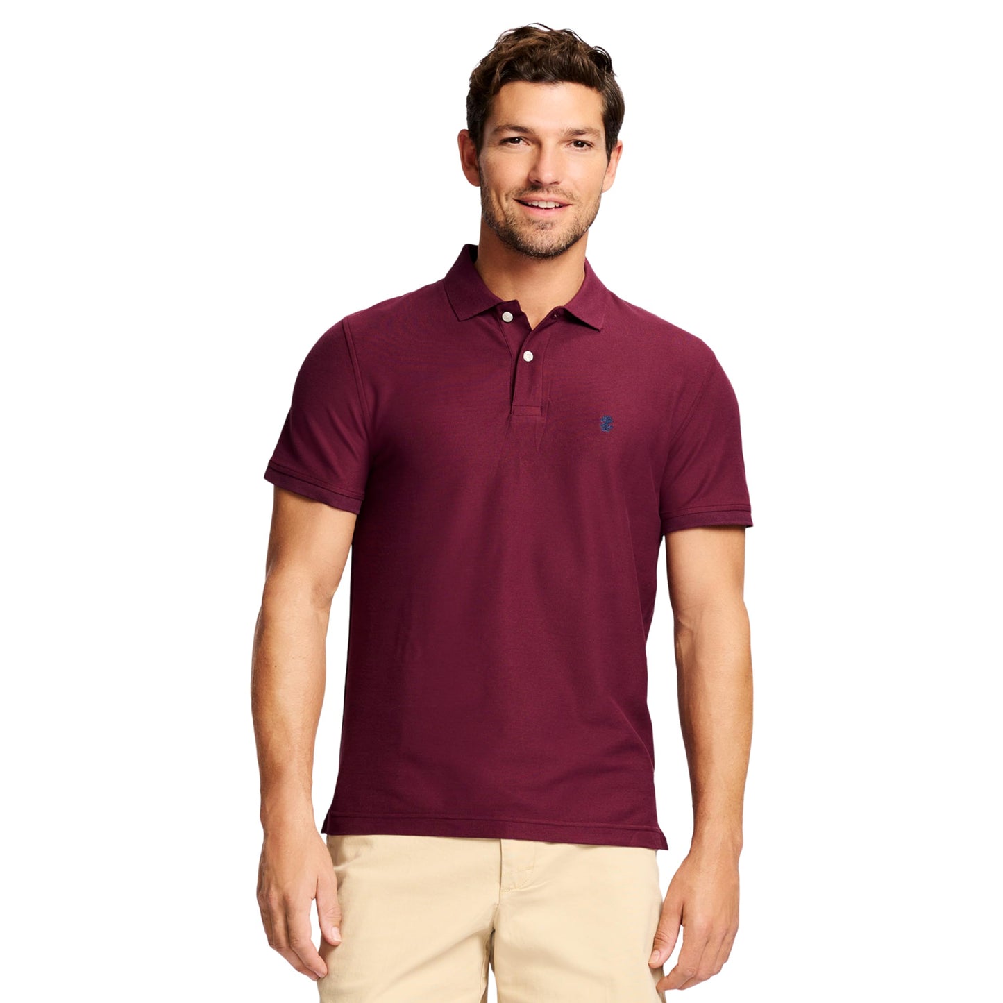 HOTIzod Men's Advantage Performance Short Sleeve Fashion Polo Shirt