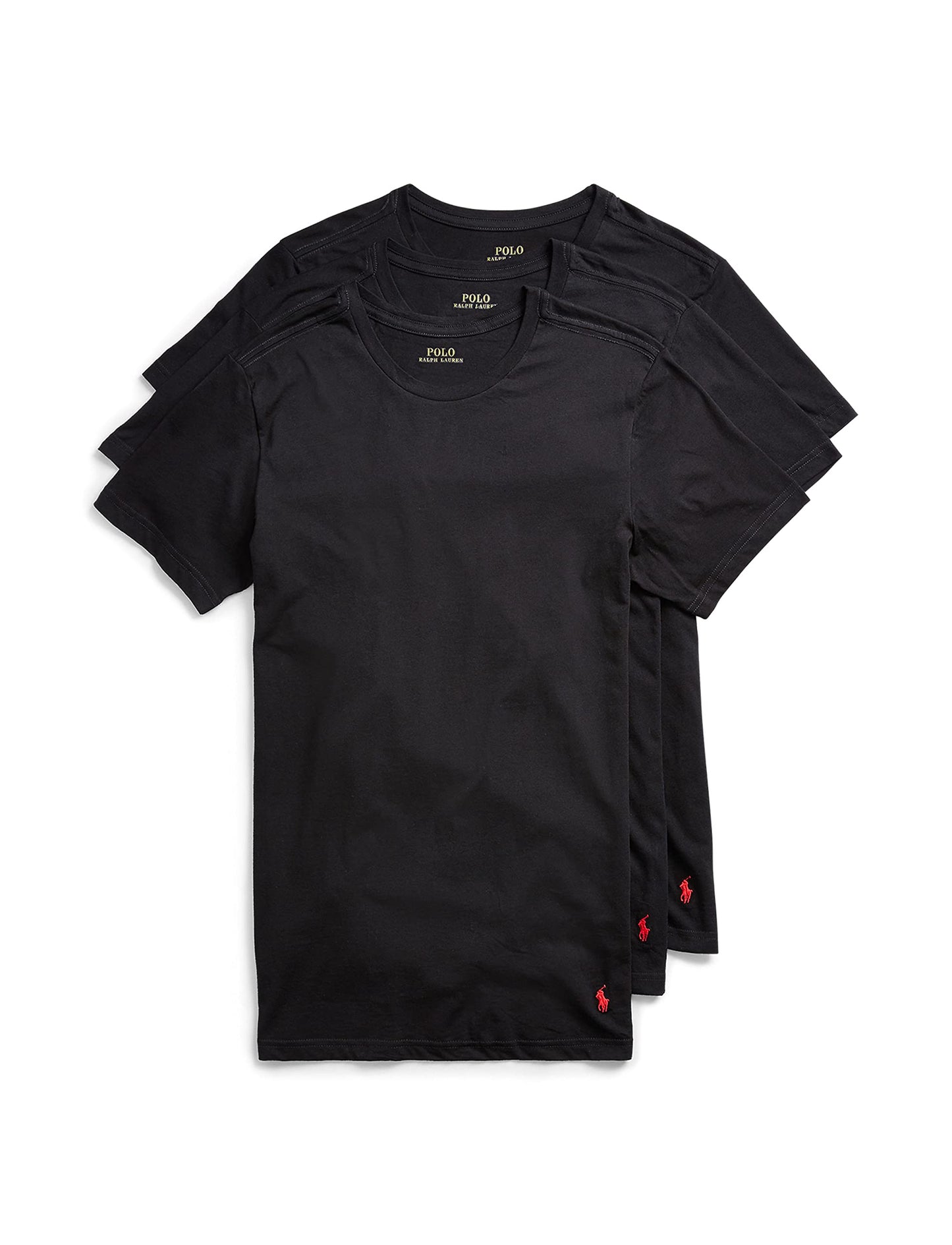HOTPolo Ralph Lauren Underwear Men's Slim Fit Cotton Crew Tee 3 Pack