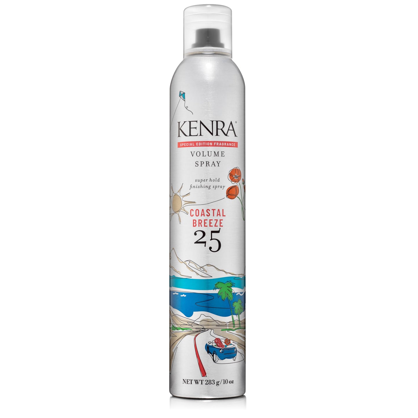 HOTKenra Professional Volume Spray 25 | Super Hold Finishing & Styling Hairspray | Flake-free & Fast-drying | Wind & Humidity Resistance | All Hair Types