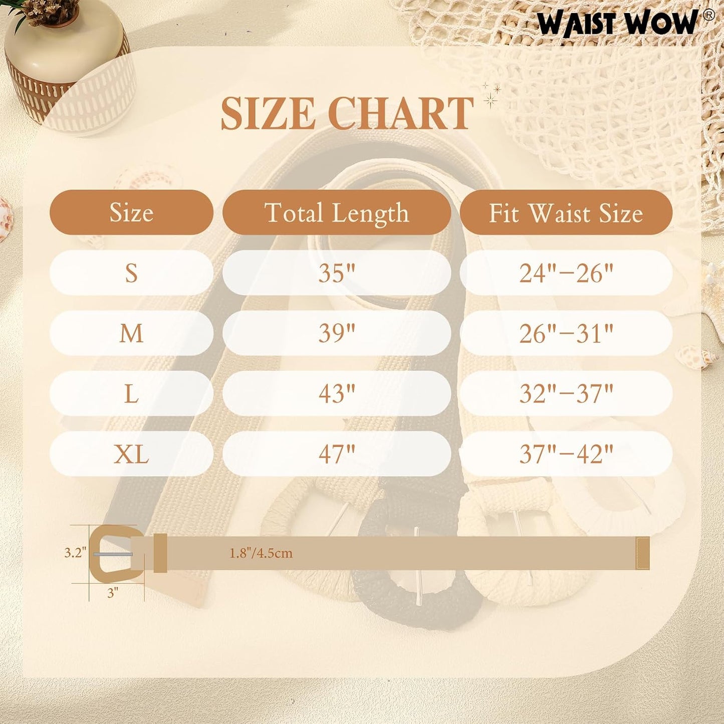 HOTStraw Woven Elastic Belt for Women Stretchy Belts for Dress Fashion Boho Waist Belt Rattan Raffia Ladies Belts