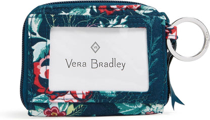 HOTVera Bradley womens Cotton Petite Zip-around Wallet With Rfid Protection
