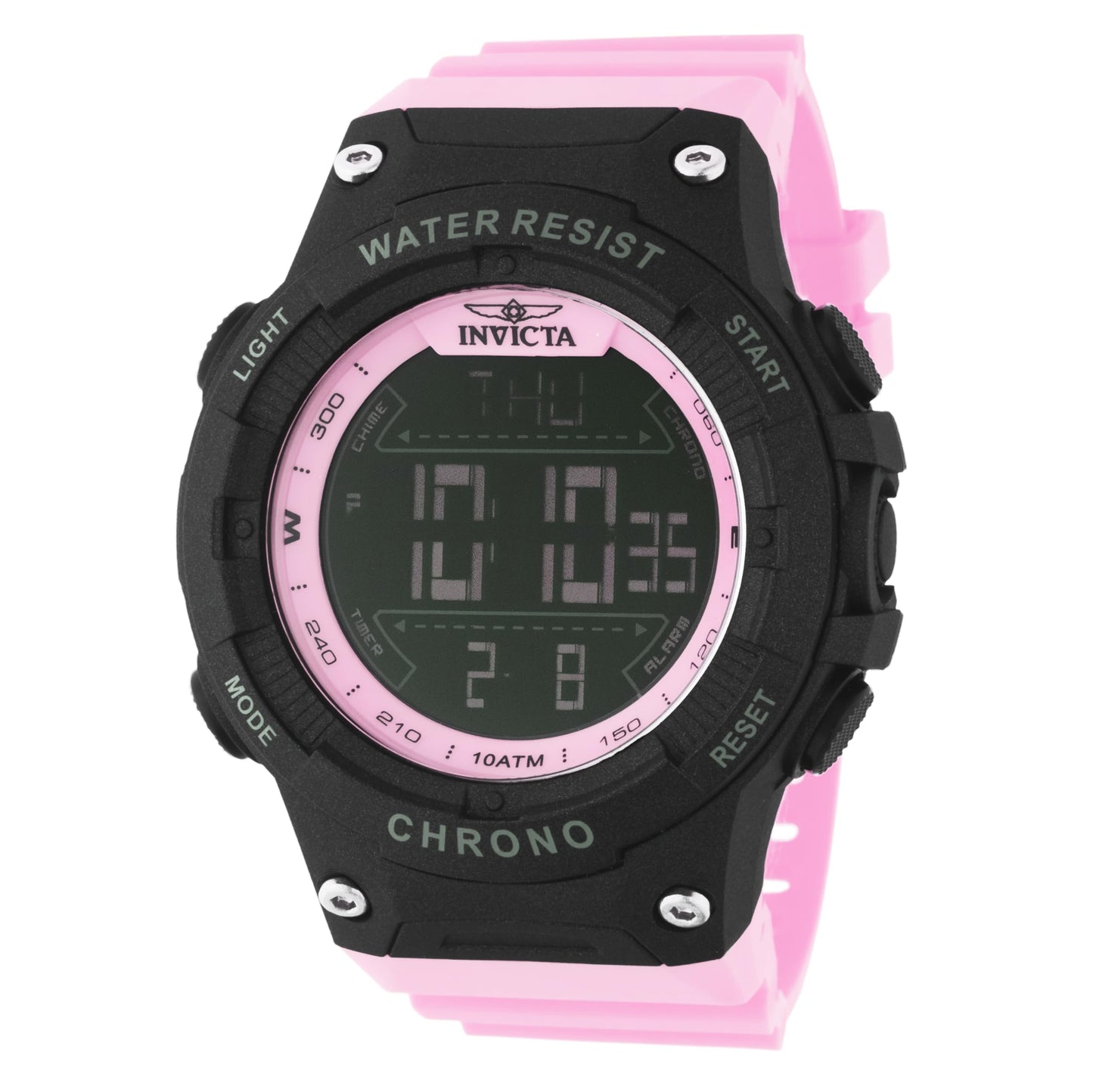 HOTInvicta Racing Men 52mm Dial Electronic Digital
