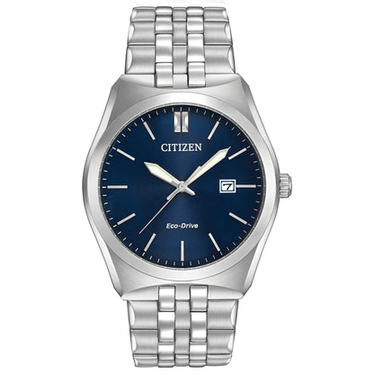 HOTCitizen Men's Classic Corso Eco-Drive Watch, 3-Hand Date, Luminous Hands and Markers