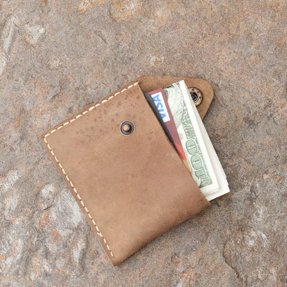 HOTNew Type Simple Structure Large Capacity Handmade Card Case can Hold Banknotes Credit Cards Certificates and Card Bags