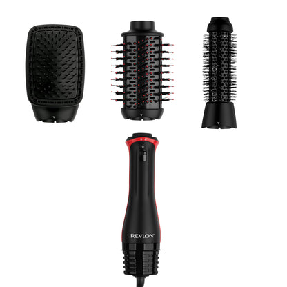 HOTREVLON One-Step Volumizer Plus Hair Dryer and Styler | More Volume, Less Damage, and More Styling Control for Easy and Fast Salon-Style Blowouts, Plus Travel Friendly (Black)