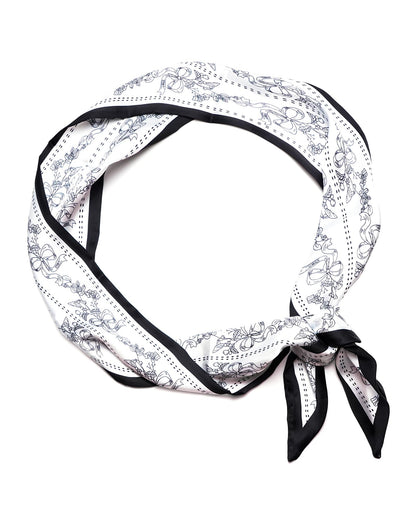 HOTSatin Silk Scarf Belt for Women Decorative Waist Scarf for Jeans Elegant Formal Prom Dress Western Boho Accessory