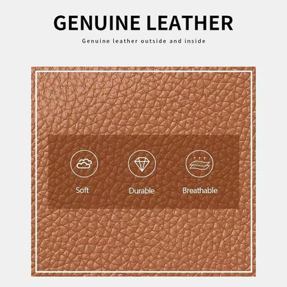 HOTSmall Wallet for Women RFID Blocking Genuine Leather Slim Keychain Wallet Tri-Fold Card Case with Coin Pocket(Brown)