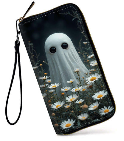 HOTWomens Wallet, Large Capacity RFID Blocking PU Leather Wristlet Wallets for Women Ladies Men Credit Card Holder Zipper Wallet Phone Holder Clutch Travel Purse, Art Moon Starry Night