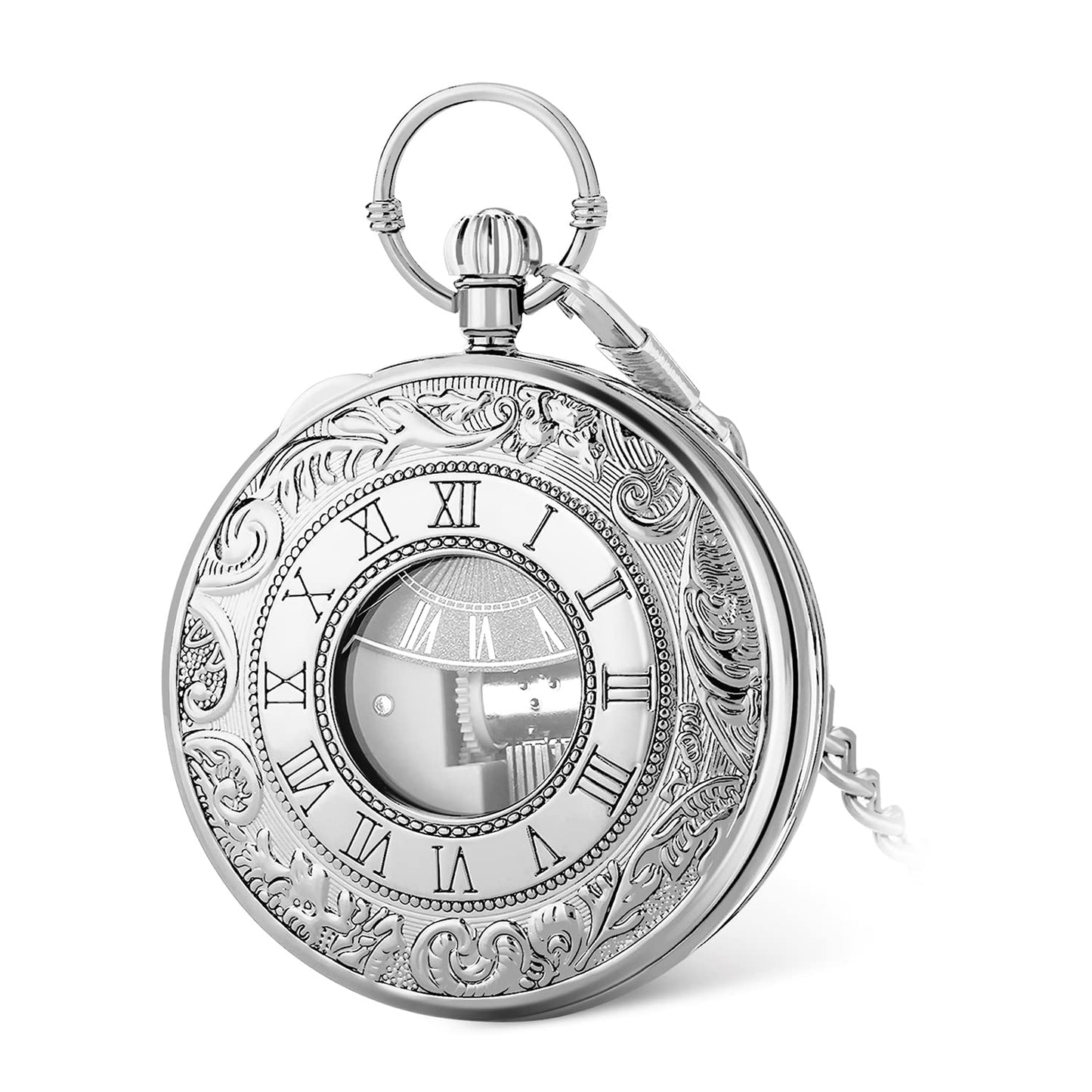 HOTMens Pocket Watch Birthday Gifts from Unique Gift Ideas for Christmas Fathers Day Pocket Watch