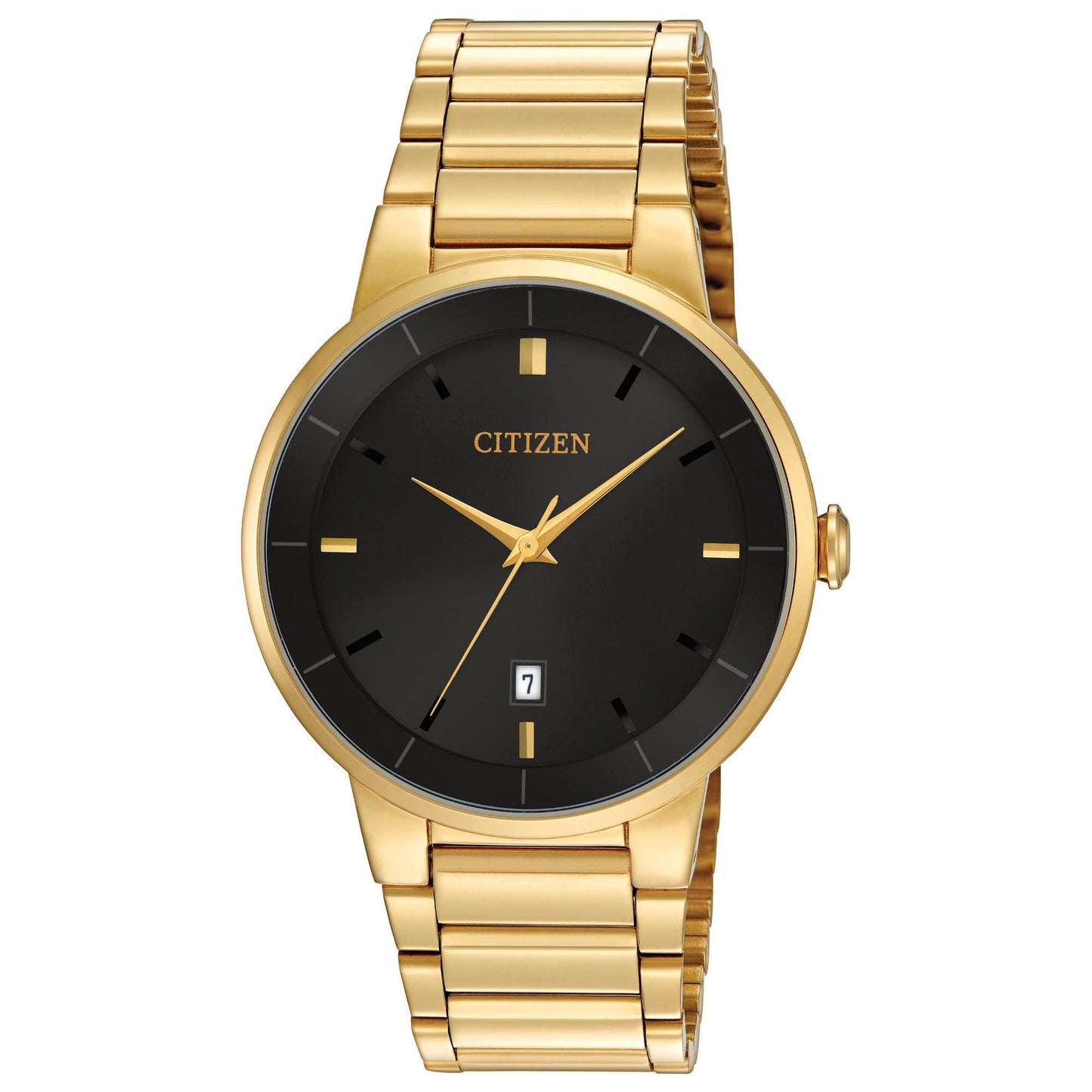 HOTCitizen Quartz Mens Watch, Stainless Steel, Classic