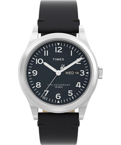 HOTTimex Waterbury 39mm Men’s Analog Watch | Durable Stainless Steel Case | Day and Date Window | Durable Design | 100M Water Resistance
