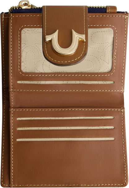 HOTTrue Religion Women's Mini Wallet, Dark Denim, One Size