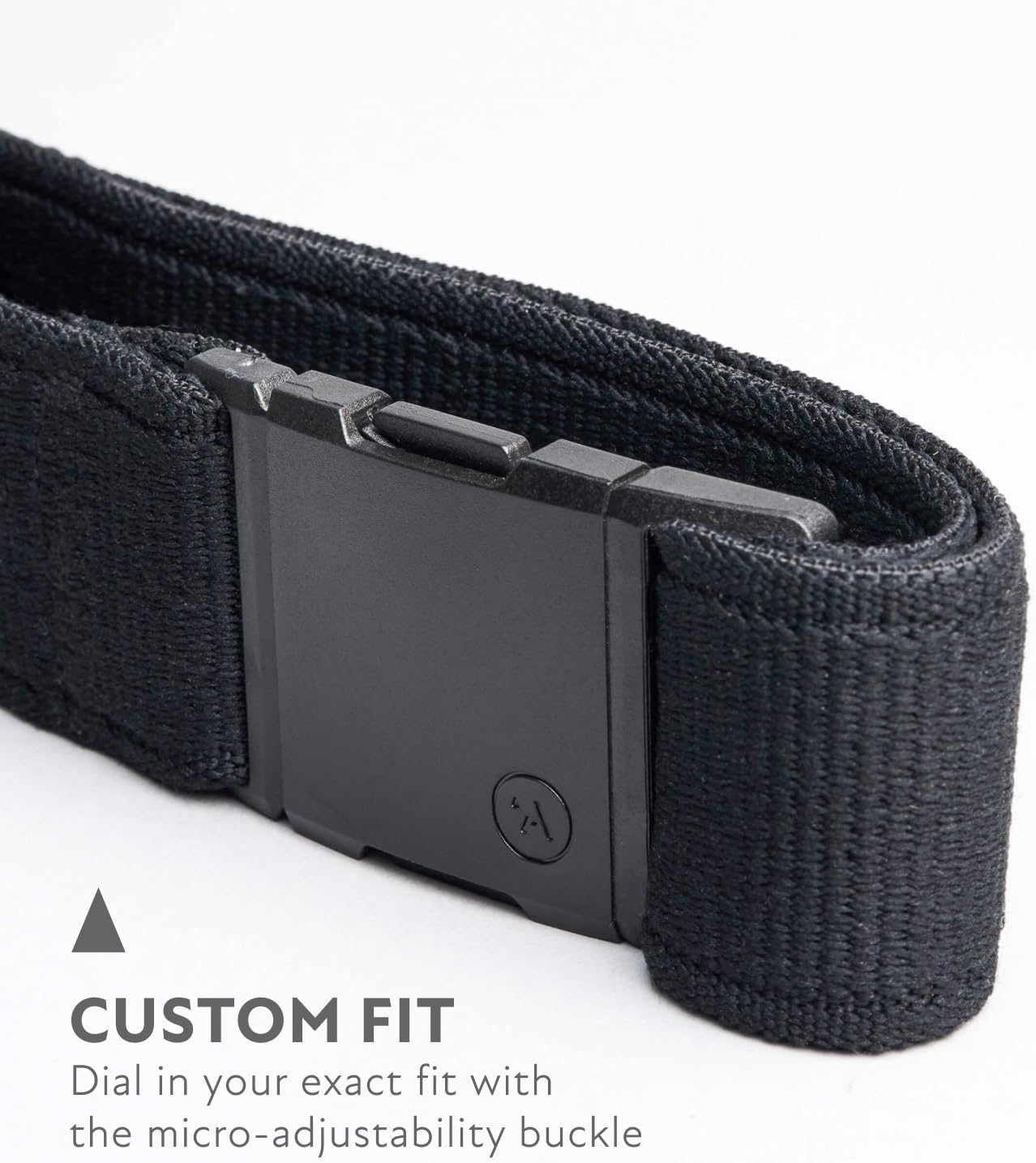 HOTArcade Belts A2 Slim Adventure Belt: Heavy Duty Stretch, Metal Free Buckle