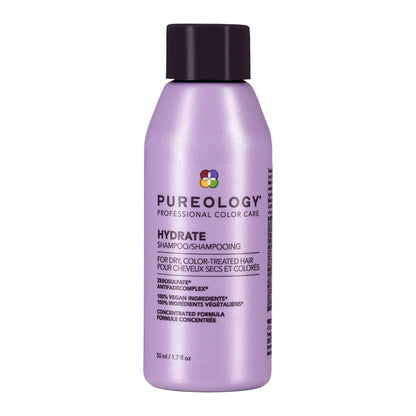 HOTPureology Hydrate Shampoo - For Dry or Color Treated Hair, Moisturizing Shampoo For Hydration & Softness, With Rose Extract & Green Tea, Vegan & Sulfate-Free