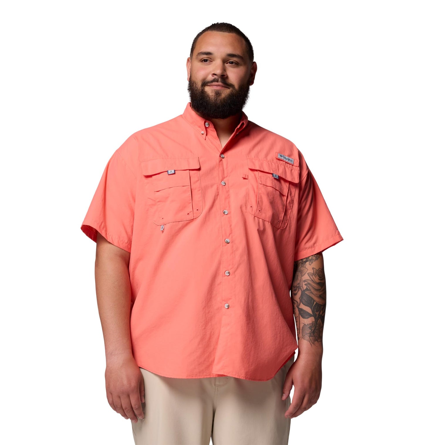 HOTColumbia Men's PFG Bahama II Short Sleeve Fishing Shirt