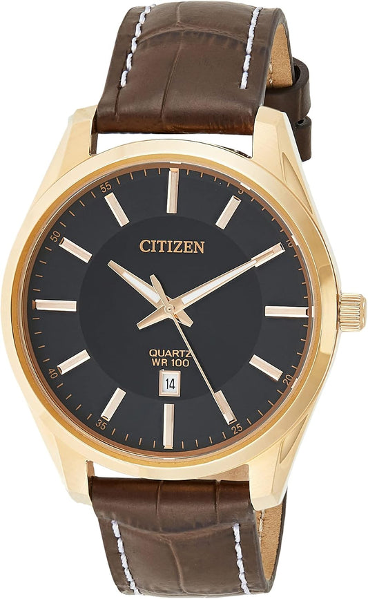 HOTCitizen Quartz Mens Watch, Stainless Steel, Classic