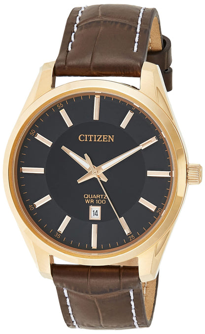 HOTCitizen Quartz Mens Watch, Stainless Steel, Classic