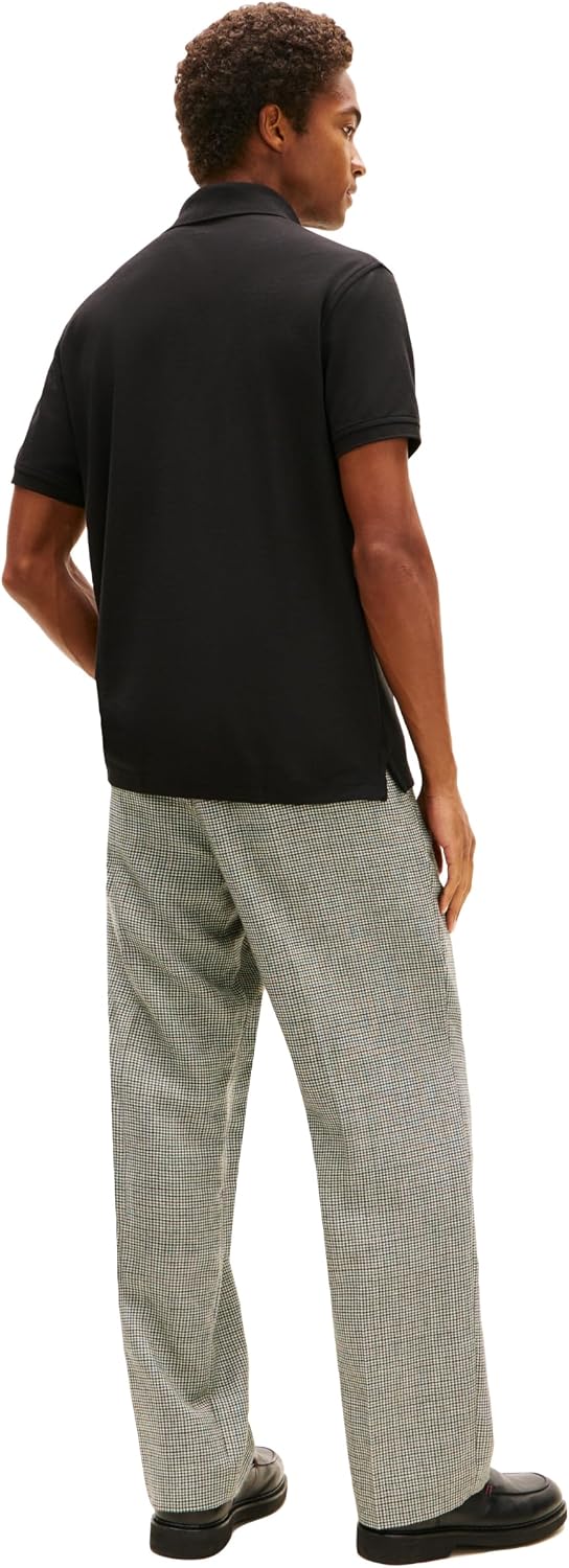 HOTTommy Hilfiger Men's Short Sleeve Moisture Wicking Stretch Polo Shirt With Quick Dry + Uv Protection