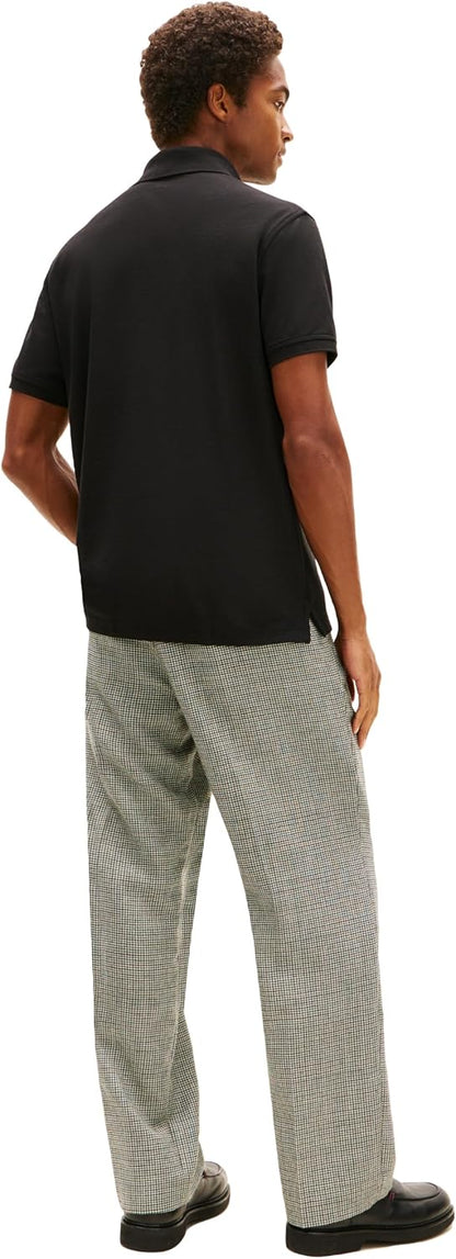 HOTTommy Hilfiger Men's Short Sleeve Moisture Wicking Stretch Polo Shirt With Quick Dry + Uv Protection