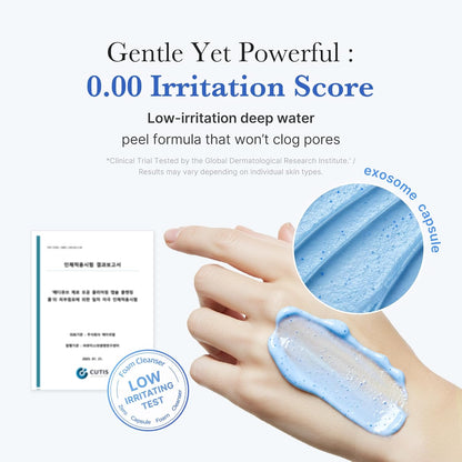 HOTmedicube Facial Cleanser Zero Pore Capsule Cleansing Foam | Daily Gentle Cleanser for Skin Texture, Blackhead & Pore Care - AHA, BHA & PHA for Deep Cleansing, Korean Skincare, 4.23 oz